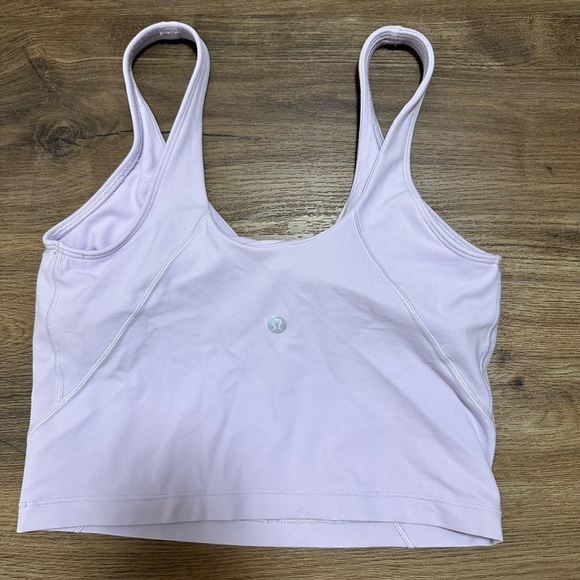 Lululemon align tank top - lavender - good condition (some wear) - Picture 4 of 6